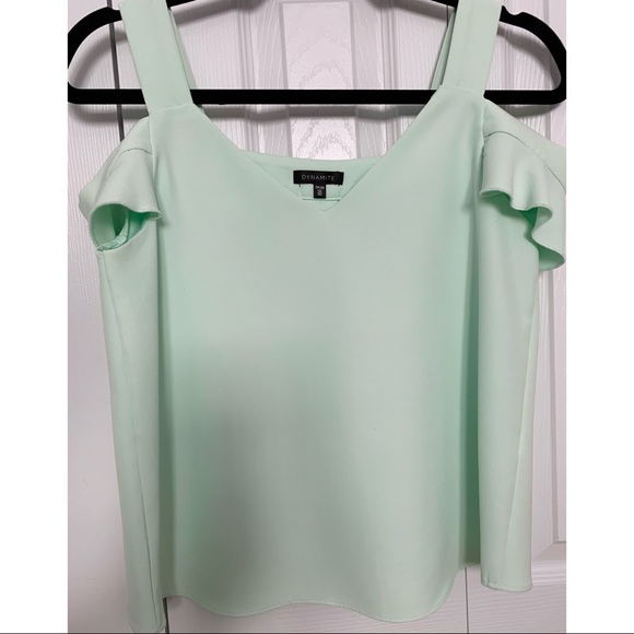 NWOT Dynamite Off-The-Shoulder Top - Picture 4 of 5